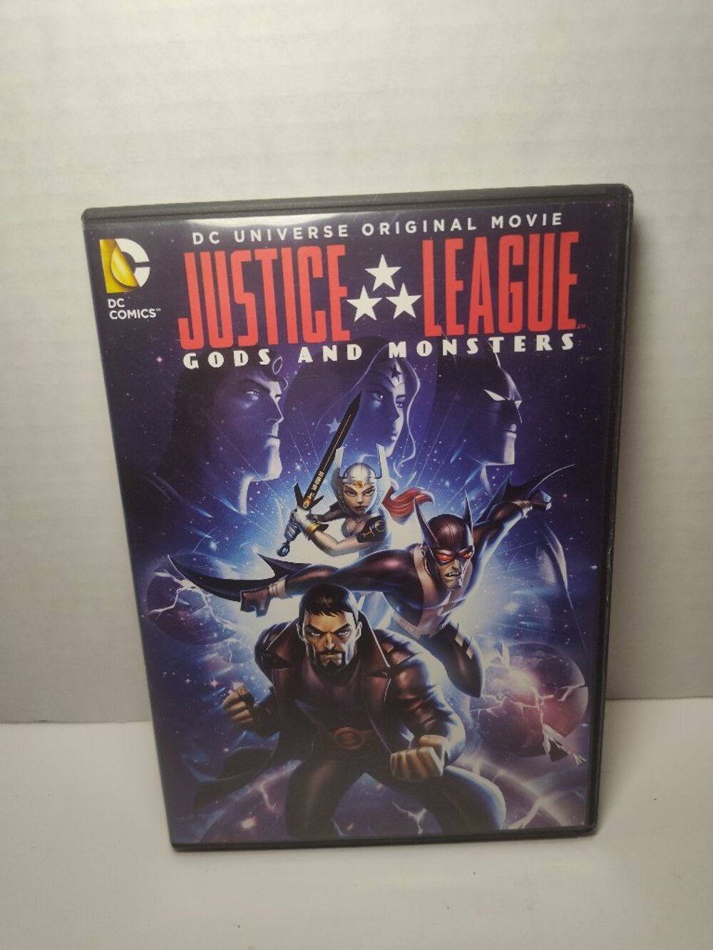 Justice League Gods and Monsters DVD 2015 DC Universe Animated Tested
